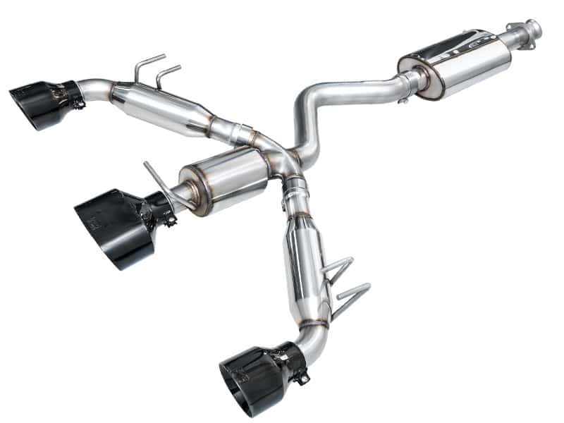 AWE Tuning — AWE Tuning 2023+ Toyota GR Corolla Touring Edition Exhaust - Diamond Black Tips
Touring Catback - view 2