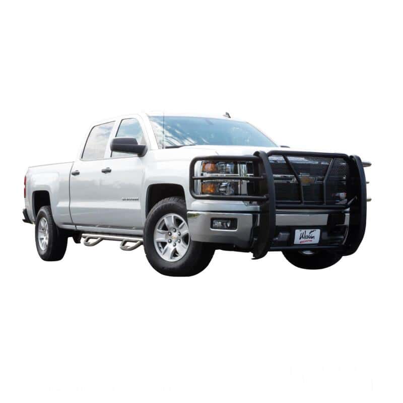 Westin — Westin 2014-2015 Chevrolet Silverado 1500 HDX Grille Guard - Black
Grille Guard - view 5