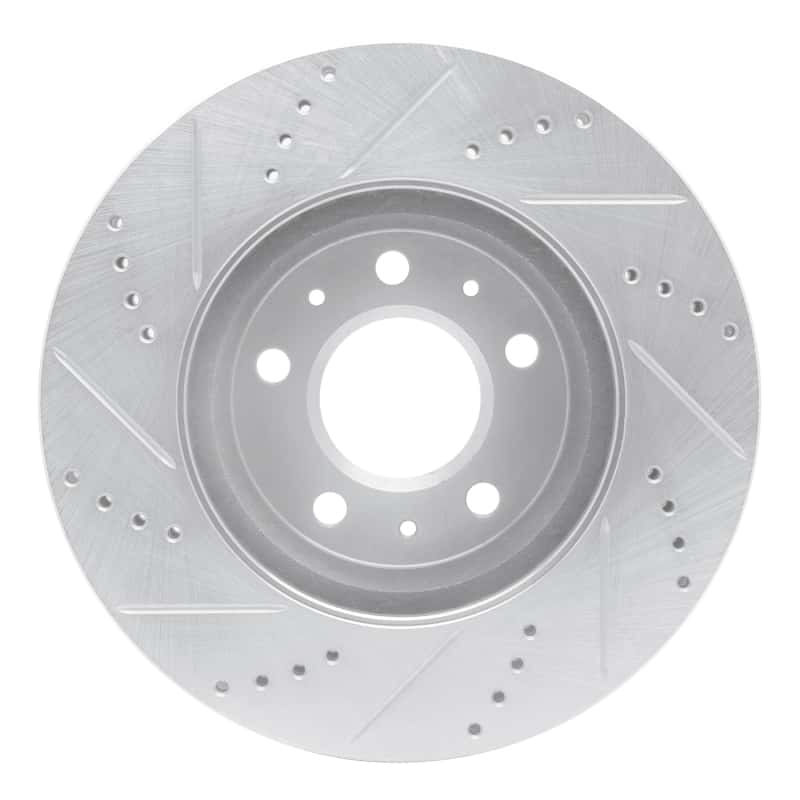 R1 Concepts — R1 03-08 Cadillac SEVILLE Front Right Drilled & Slotted Silver Brake Rotor
R1 Brake Rotor Drill - view 5