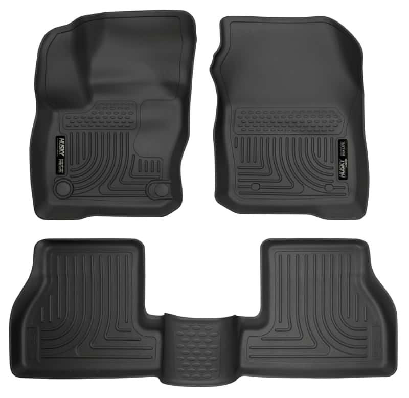 Husky Liners — Husky Liners Weatherbeater 2016 Ford Focus RS Front & 2nd Seat Floor Liners - Black
Floor Liners - view 1