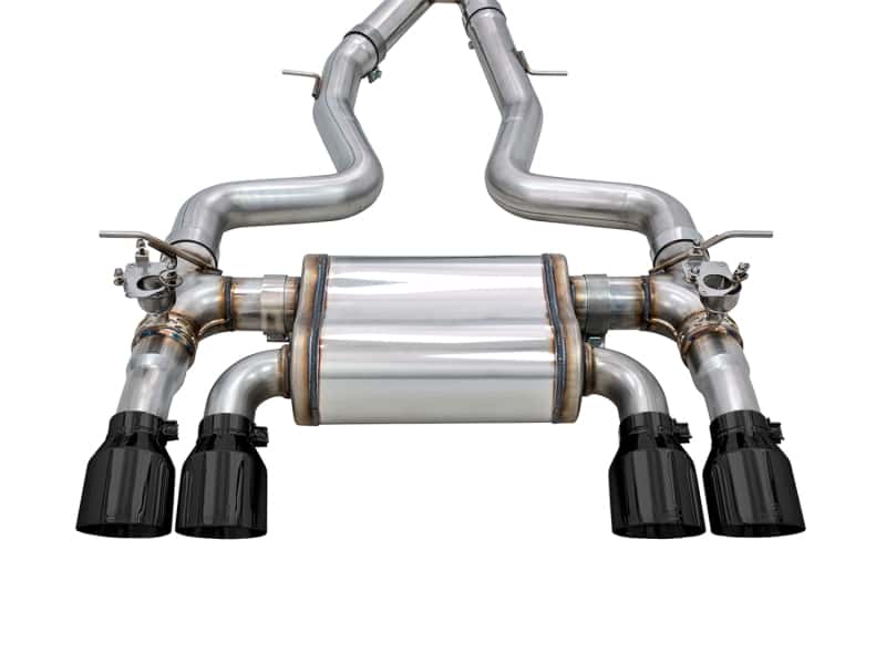 AWE Tuning — AWE Tuning BMW F8X M3/M4 SwitchPath Catback Exhaust - Diamond Black Tips
SwitchPath™ Exhaust - view 2