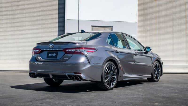 Borla — Borla 18-22 Toyota Camry XSE 2.5L i4 AT/MT FWD / 4DR S-TYPE Cat Back Exhaust (Black Chrome)
Cat-Back System - view 3