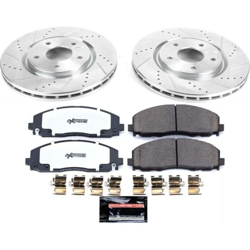 PowerStop — Power Stop 17-19 Chrysler Pacifica Front Z36 Truck & Tow Brake Kit - view 1