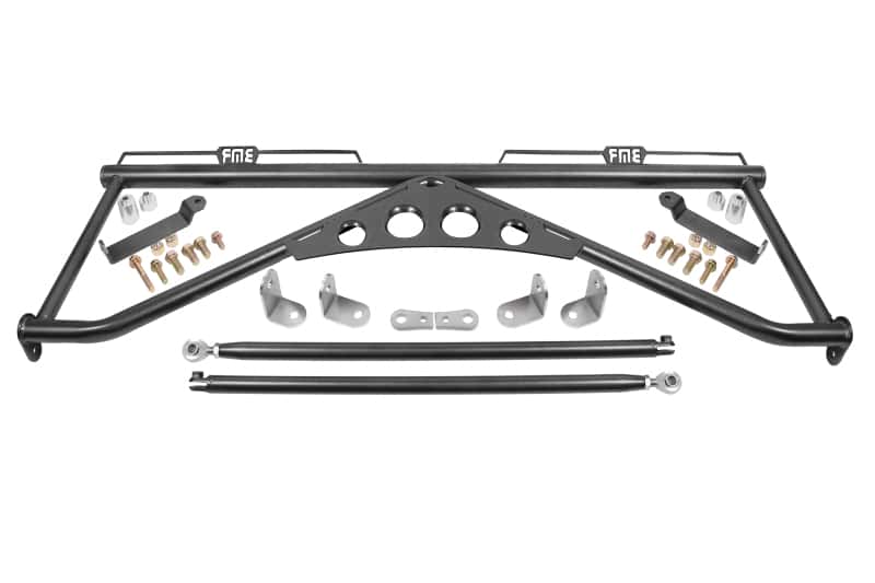 BMR Suspension — BMR 15-20 Ford Mustang Harness Bar - Black Hammertone
Harness Bars - view 1