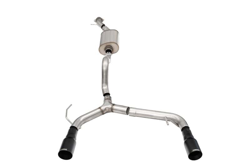 CORSA Performance — Corsa 21-25 Ford Bronco 2.3L 2-Door 2.75in Cat-Back Dual Rear Exhaust w/ 4in Straight-Cut Black Tips
Exhaust - view 2