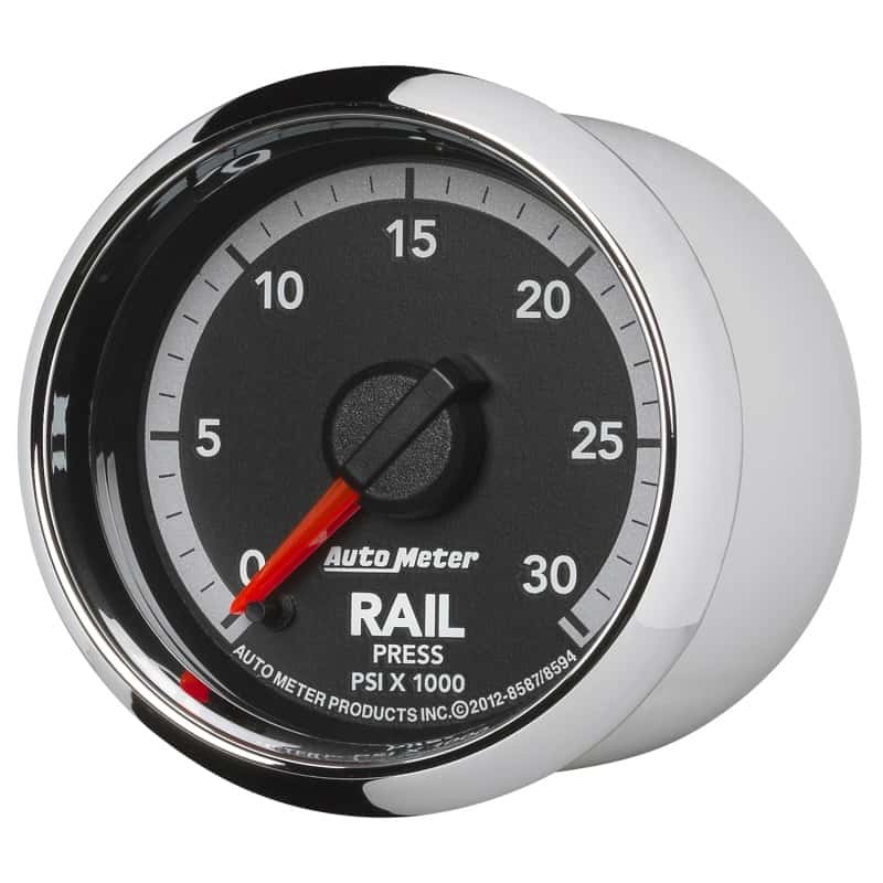 AutoMeter — Autometer Factory Match Dodge 6.7L 4th Gen Fuel Rail Pressure Gauge 2-1/16in FSE
2-1/16" RAIL PRESS, - view 7