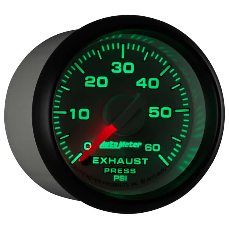 AutoMeter — AutoMeter Gauge Exhaust Press. 2-1/16in. 60PSI Stepper Motor Ram Gen 3 Factory Match
2-1/16" EXHAUST PRES - view 12