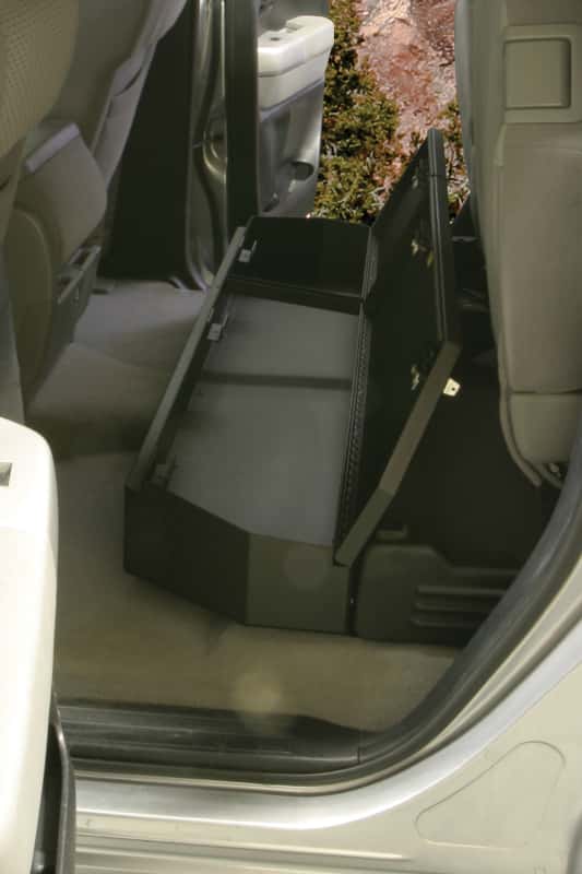 Tuffy Products — Tuffy 07-21 Toyota Tundra Double Cab Underseat Lockbox W/ Keyed Lock
Lockbox - view 22
