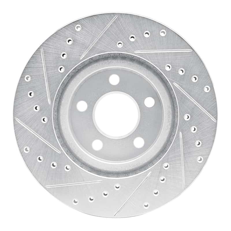 R1 Concepts — R1 01-10 Chrysler PT Cruiser Front Right Drilled & Slotted Silver Brake Rotor
R1 Brake Rotor Drill - view 5