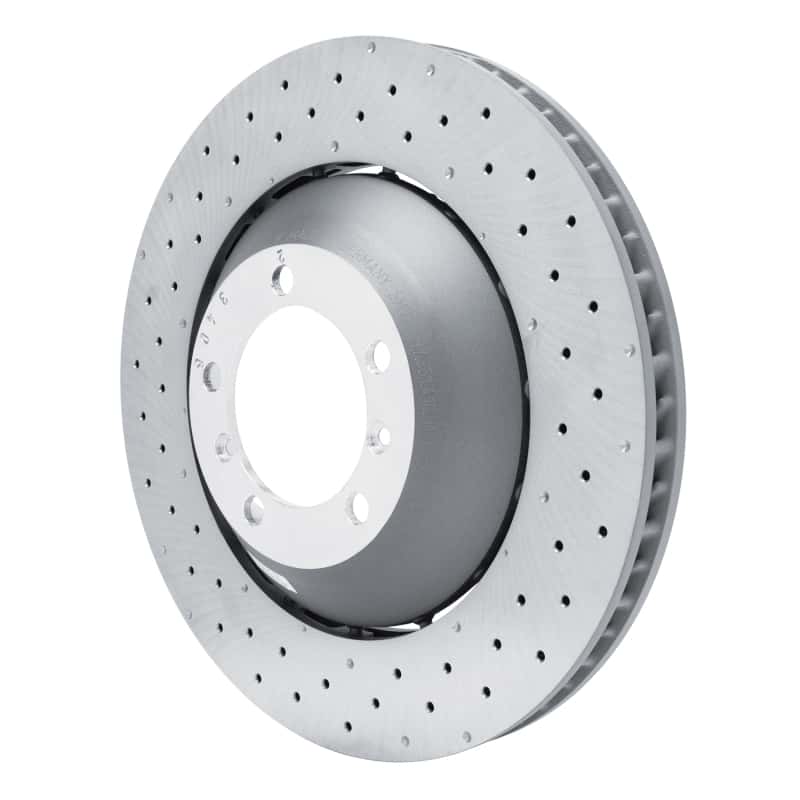 DFC — DFC 10-11 Porsche 911 Right Front Drilled Hi-Carbon Alloy Geomet Coated Rotor
DFC Brake Rotor - view 2