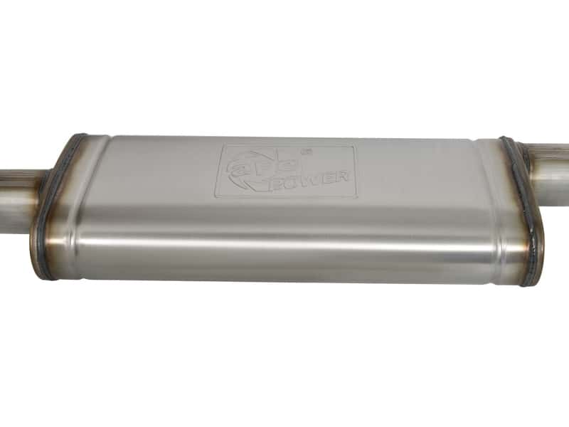 aFe — aFe ROCK Basher Exhaust Cat-Back 3in SS-409 2020 Jeep Gladiator (JT) V6-3.6L
Cat-Back Exhaust - view 2