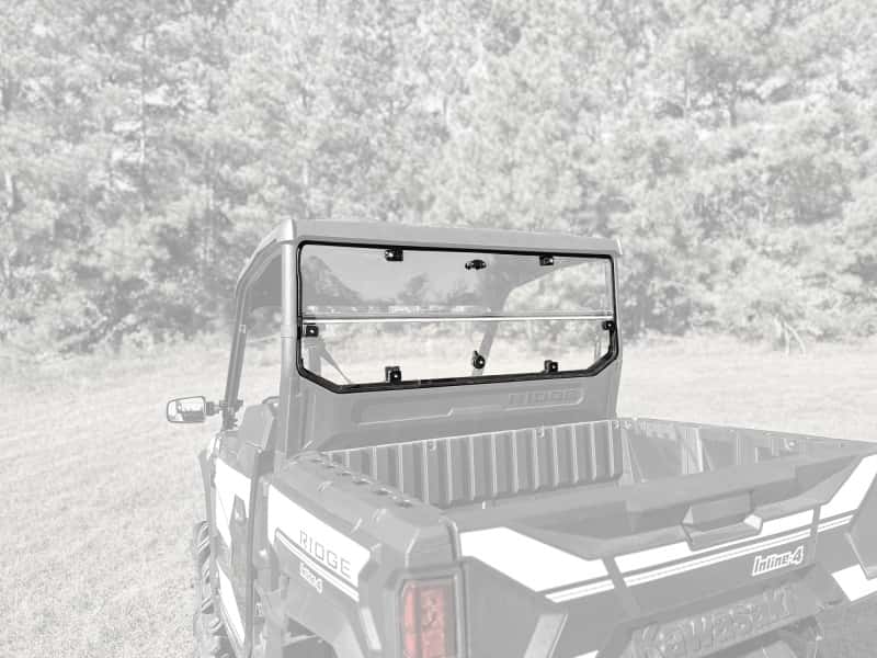 Seizmik — Seizmik 24+ Kawasaki Ridge Rach Rear Folding Windshield- UV - view 5