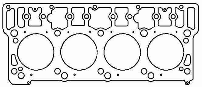 Cometic Gasket — Cometic 03-06 Ford 6.0L Powerstroke .062in MLX 96mm Head Gasket w/ 18mm Dowels
Cylinder Head Gasket - view 1