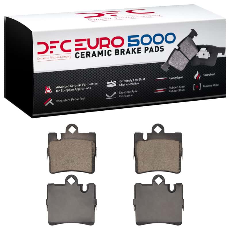 DFC — DFC 00-03 Mercedes-Benz CL55 AMG Rear Euro 5000 Ceramic Brake Pads
DFC Brake Pad Set - view 1