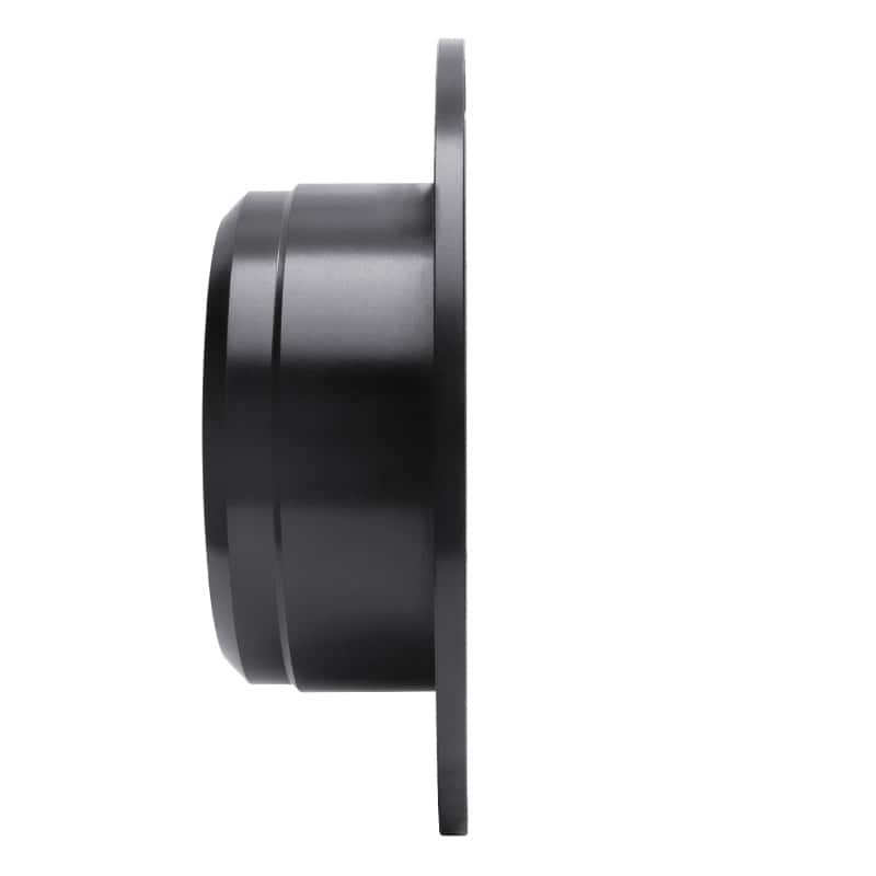 R1 Concepts — R1 67-74 Volvo 142 Rear Left Drilled & Slotted Black Brake Rotor
R1 Brake Rotor Drill - view 3