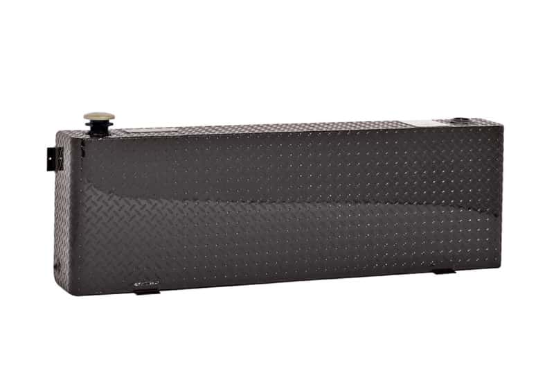 Dee Zee — Dee Zee Universal Tanks - Long Rectangle Black-Tread Aluminum - view 1