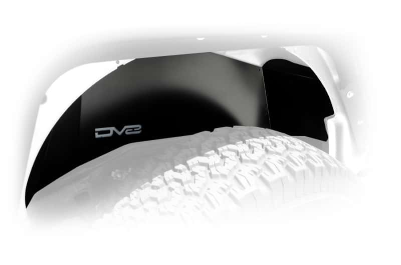 DV8 Offroad — DV8 Offroad 07-18 Jeep Wrangler JK Rear Aluminum Inner Fender - Black
Fender Liners - view 3