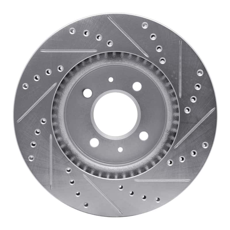 R1 Concepts — R1 12-23 Hyundai ACCENT Front Left Drilled & Slotted Silver Brake Rotor
R1 Brake Rotor Drill - view 5