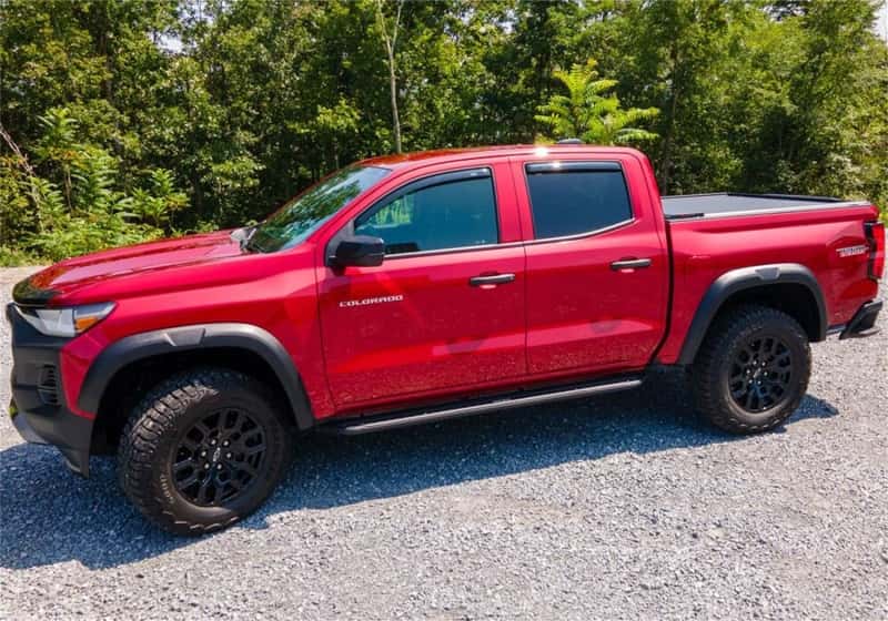 AVS — AVS 2023 Chevrolet Colorado In-Channel Ventvisor Low Profile Deflectors 4pc - Smoke
IN-CHANNEL VENTVISOR
Side Window Vent - view 3