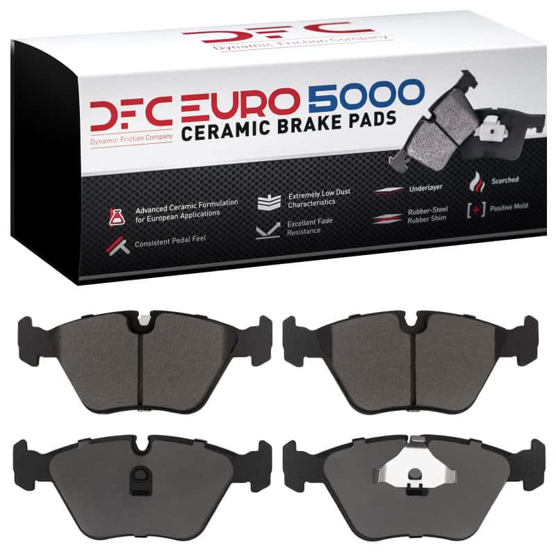 DFC — DFC 89-06 Audi 200 Quattro Front Euro 5000 Ceramic Brake Pads
DFC Brake Pad Set - view 1