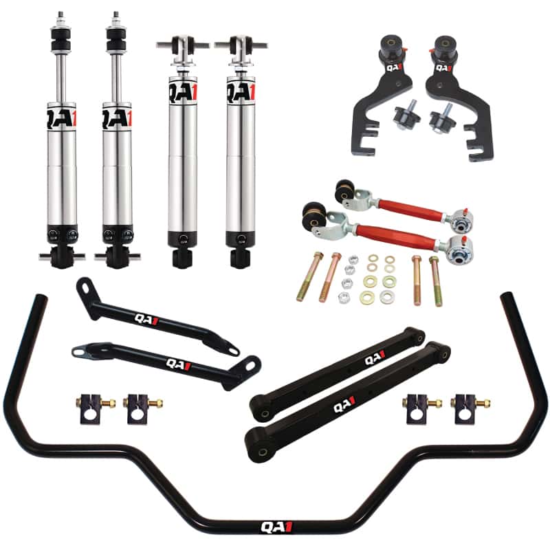 QA1 — QA1 69-72 GM G-Body Level 1 Drag Kit 2.0 w/ Shocks
Drag Suspension Kit - view 1