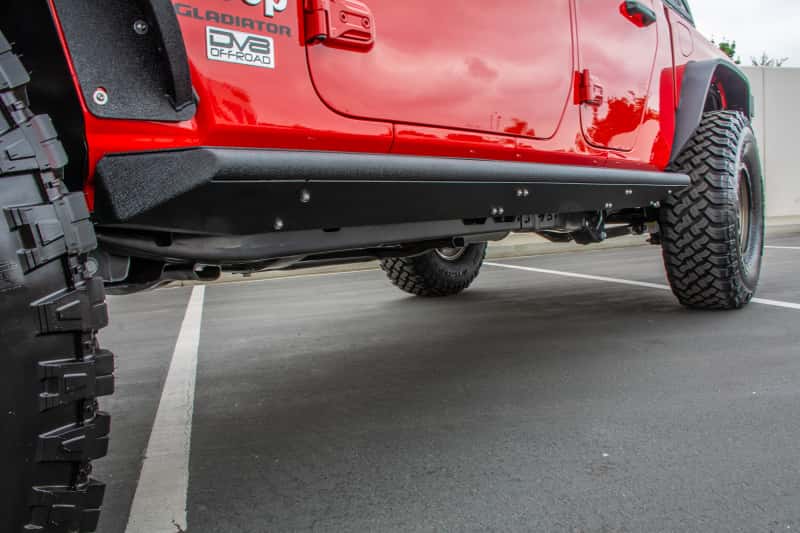 DV8 Offroad — DV8 Offroad 2019+ Jeep Gladiator Side Step/Sliders
Rock Sliders - view 3