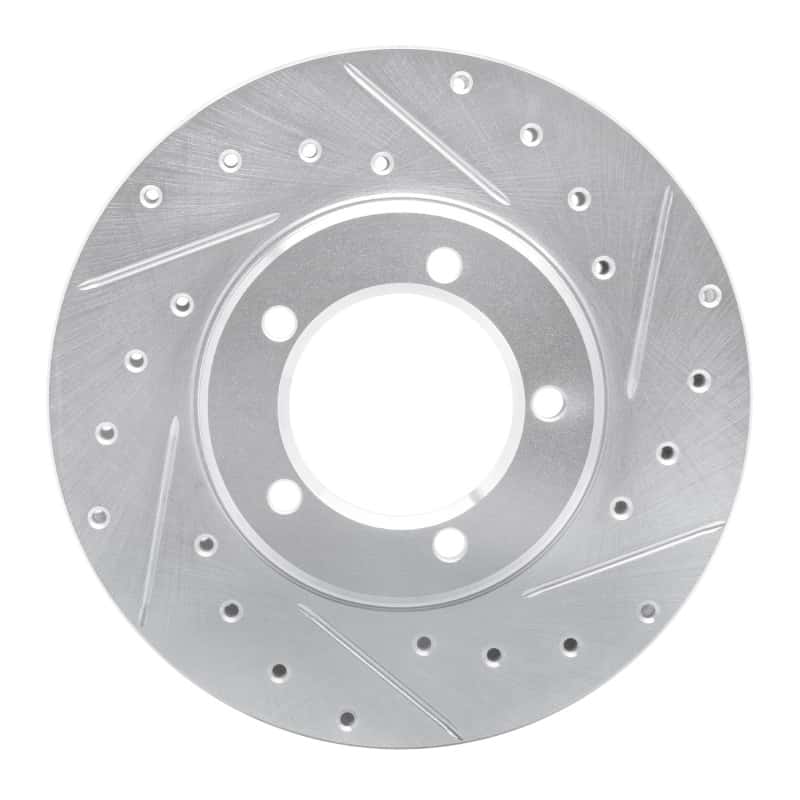 R1 Concepts — R1 79-83 Toyota Pickup Front Right Drilled & Slotted Silver Brake Rotor
R1 Brake Rotor Drill - view 1