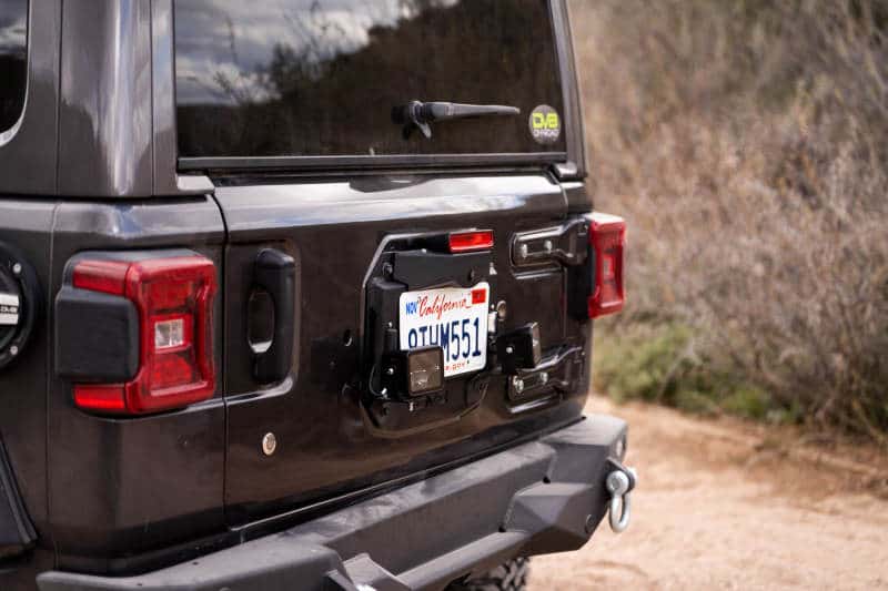 DV8 Offroad — DV8 Offroad 18-22 Jeep Wrangler JL Spare Tire Delete Kit w/Light Mounts
Spare Tire Delete - view 17