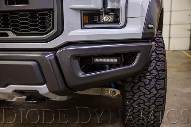 Diode Dynamics — Diode Dynamics Raptor 2017 Stage Series Fog Kit 12 - White Driving - view 2