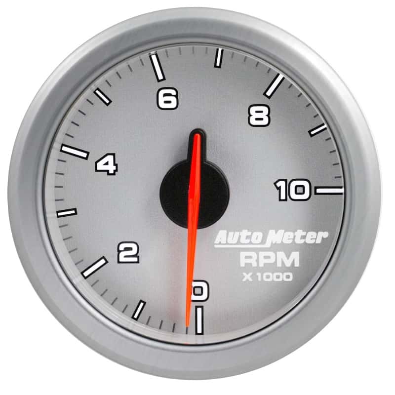 AutoMeter — Autometer Airdrive 2-1/6in Tachometer Gauge 0-10K RMP - Silver
GA 2" 10KRPM ARDRV S - view 15