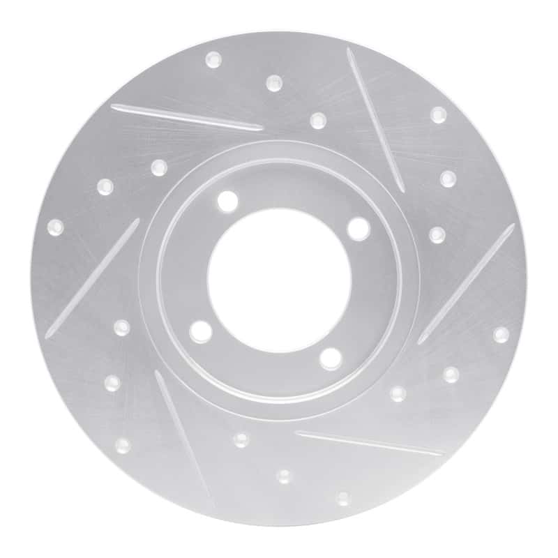 R1 Concepts — R1 76-81 Toyota Celica Front Left Drilled & Slotted Silver Brake Rotor
R1 Brake Rotor Drill - view 5