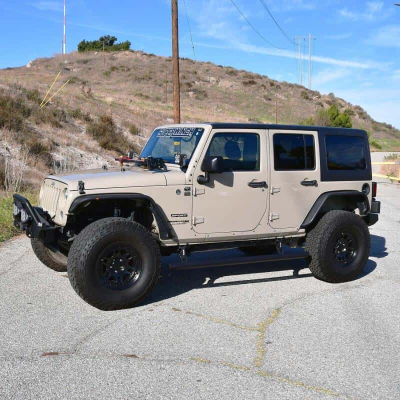 Westin — Westin 07-18 Jeep Wrangler JK Unlimited Pro-e Electric Running Boards - Textured Black
Running Boards - view 7