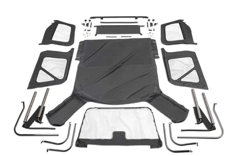 Rampage — Rampage 1997-2006 Jeep Wrangler(TJ) Complete Top - Black Diamond
Complete Soft Top Kt
Top-Soft - view 1