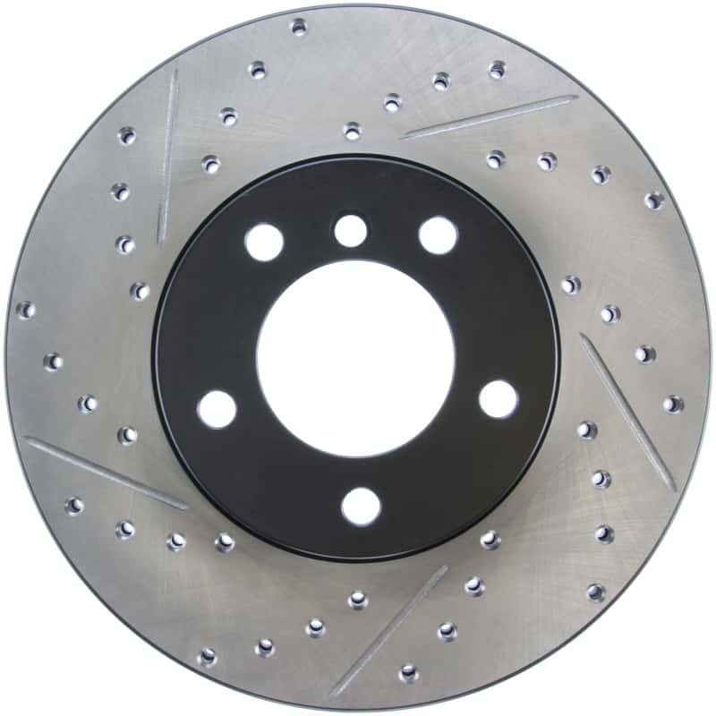 Stoptech — StopTech 9/07-09 BMW 328 Slotted & Drilled Right Front Rotor
Disc Brake Rotor
Slot/Drill Rotor - view 1