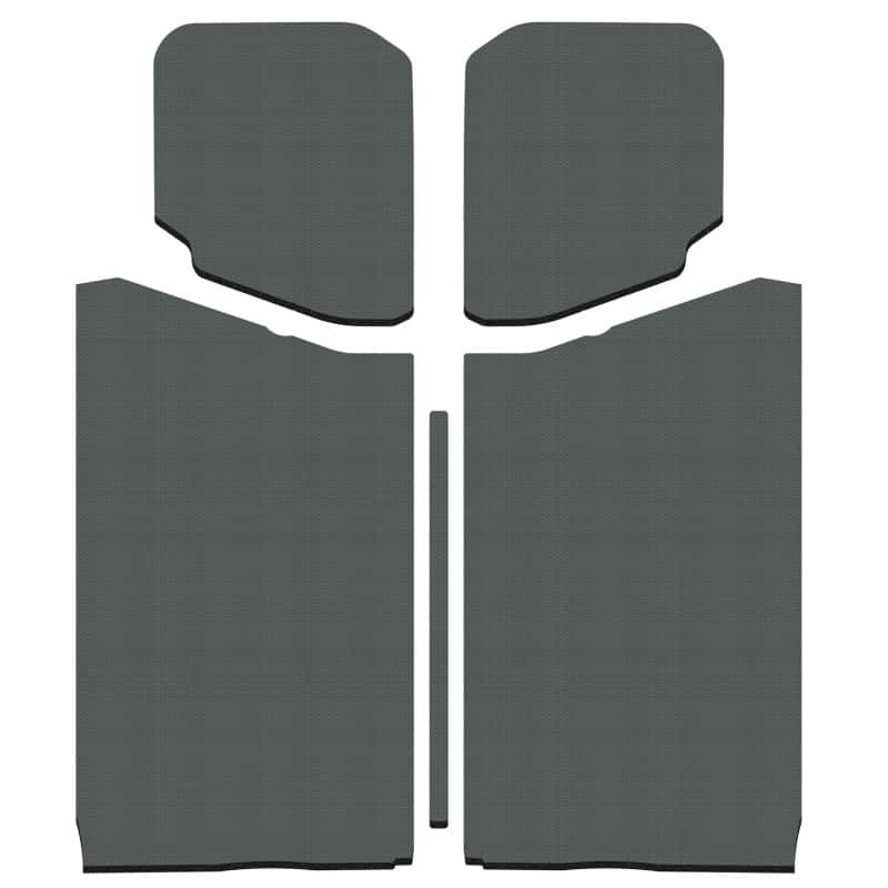 DEI — DEI 18-23 Jeep Wrangler JL 2-Door Boom Mat Headliner - 5 Piece - Gray
Sound Dampening Kit - view 2