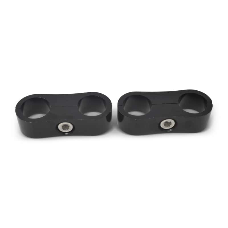 Russell — Russell Hose Separator For -10 Braided Hose - Black Anodize (2 Pack) - view 3