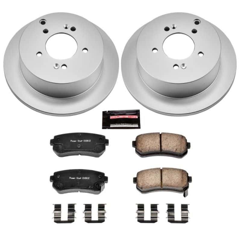 PowerStop — Power Stop 10-15 Hyundai Tucson Rear Z17 Evolution Geomet Coated Brake Kit - view 1