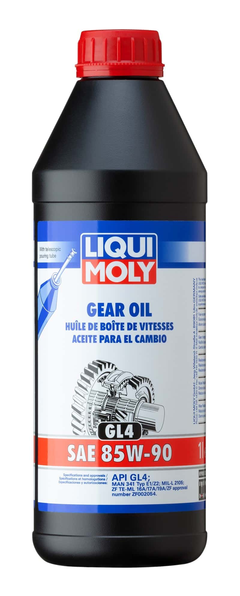 LIQUI MOLY — LIQUI MOLY 1L Gear Oil (GL4) SAE 85W90 - view 2