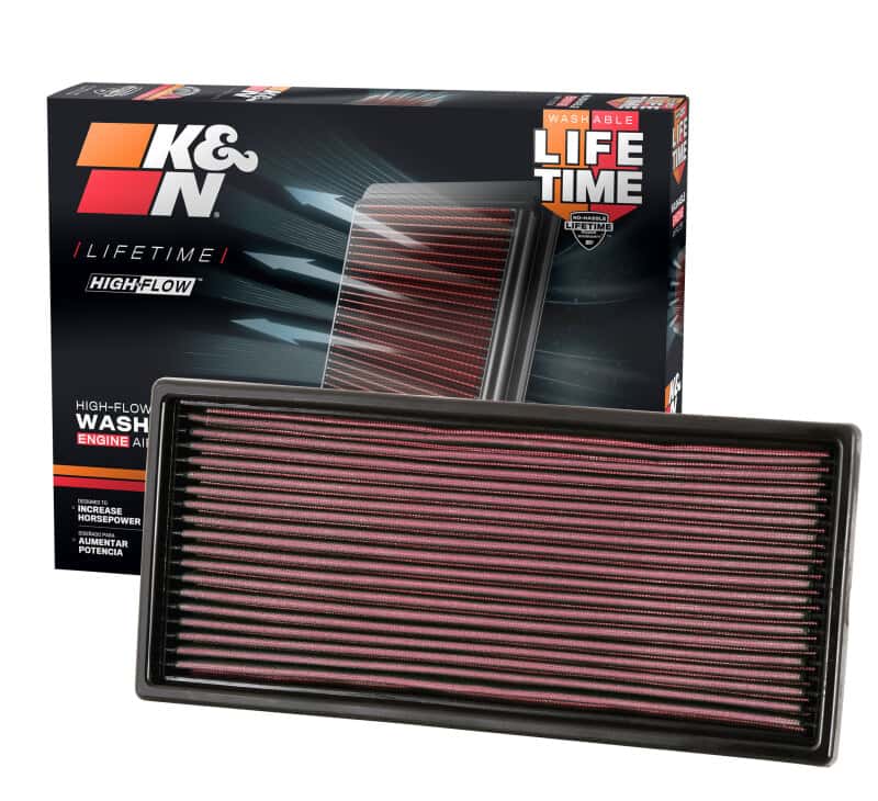 K&N Engineering — K&N 97-96 Ford 4.9L/5.0L / 87-97 5.8L/7.5L Drop In Air Filter
Replacement Air Filt
Air Filter - view 4
