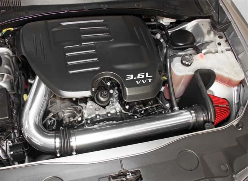 Spectre — Spectre 11-17 Challenger/Charger 3.6L Air Intake Kit - Polished w/Red Filter
Spectre Air Intake K
Air Intake System - view 5