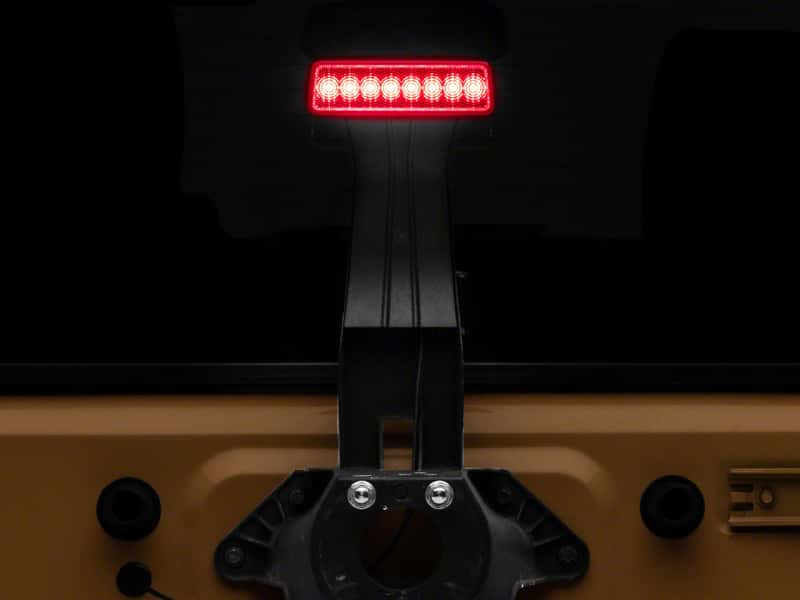 Raxiom — Raxiom07-18 Jeep Wrangler JK Axial Series Hyper Flash LED Third Brake Light- Red
Light - view 1