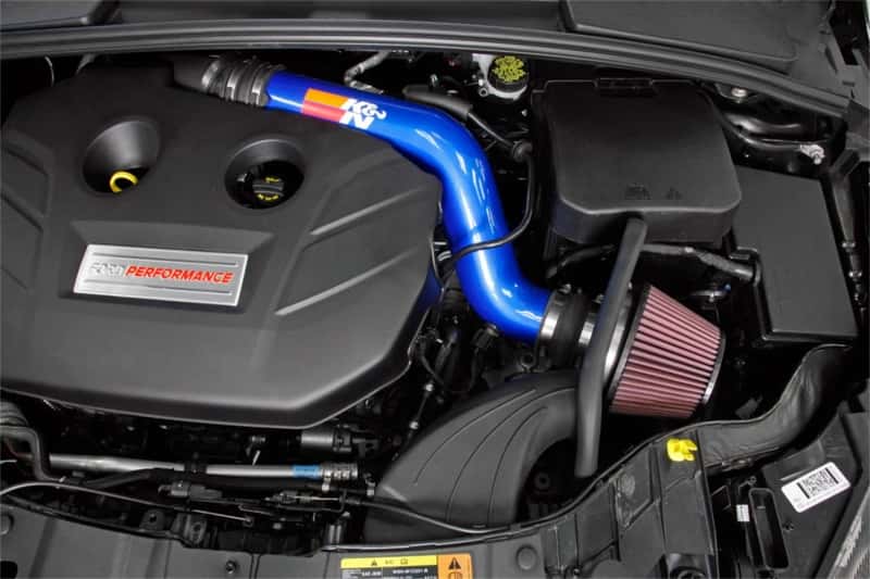 K&N Engineering — K&N 2016-2017 Ford Focus RS 2.3L Typhoon Short Ram Intake
Performance Air Inta
Air Intake System - view 4