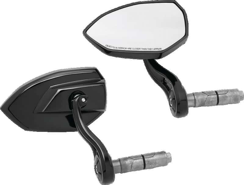 Kuryakyn — Kuryakyn Phantom Bar End Mirror Gloss Black - view 1