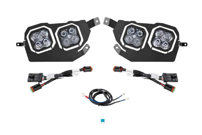 Diode Dynamics — Diode Dynamics 14-23 Polaris RZR XP SS3 LED Headlight Kit - Sport White ABL - view 1