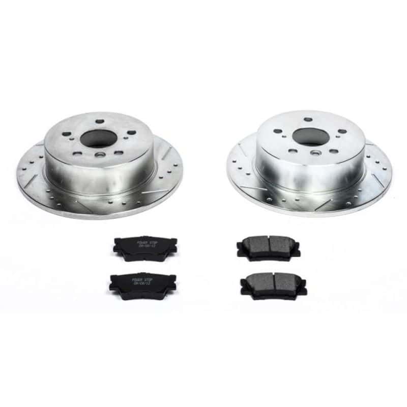 PowerStop — Power Stop 06-10 Hummer H3 Rear Z23 Evolution Sport Brake Kit - view 1