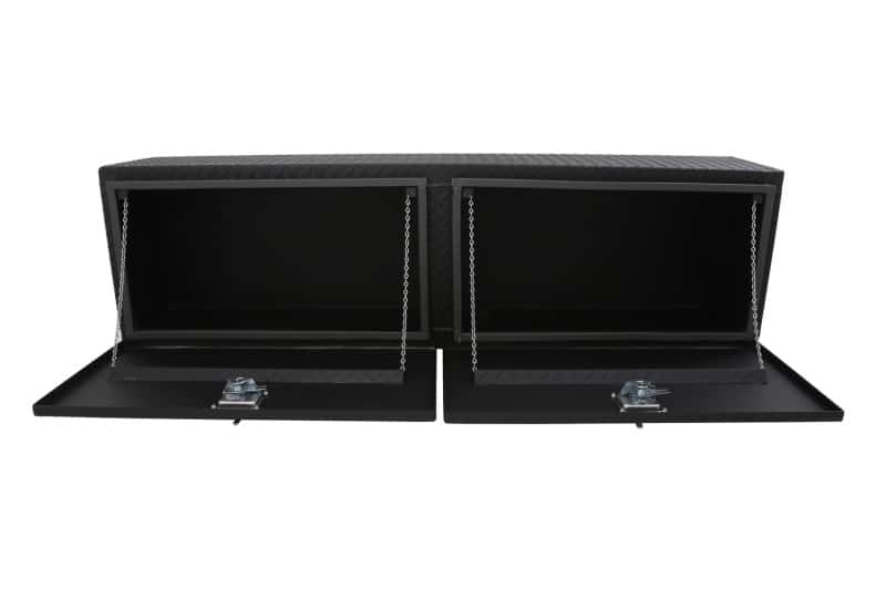Dee Zee — Dee Zee Universal Tool Box - Specialty Topsider Black BT Alum
ToolBxTrkBedSideRail - view 2