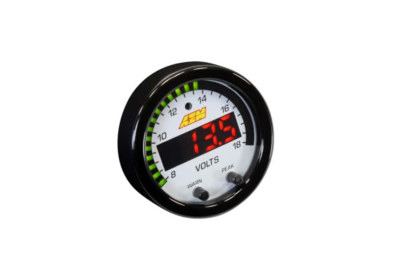 AEM — AEM X-Series 8-18V Volt Gauge
X-Series Voltage
X-Series Gauge - view 5