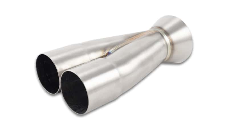 Vibrant — Vibrant 2-1 Merge Collector 2.00in Inlet I.D. x 3.00in Outlet O.D. 8.25in Overall Length
2IN1COLL-2"IDx3"OD
Exhaust Collector - view 1