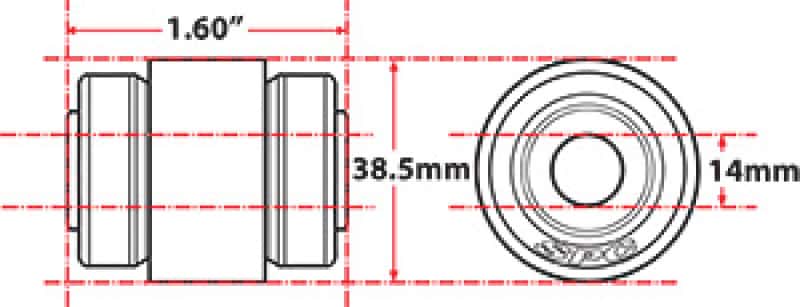 SPC Performance — SPC Performance xAxis Jeep Track Bar
CROSSAXIS JOINT
XAXIS JOINT - view 4