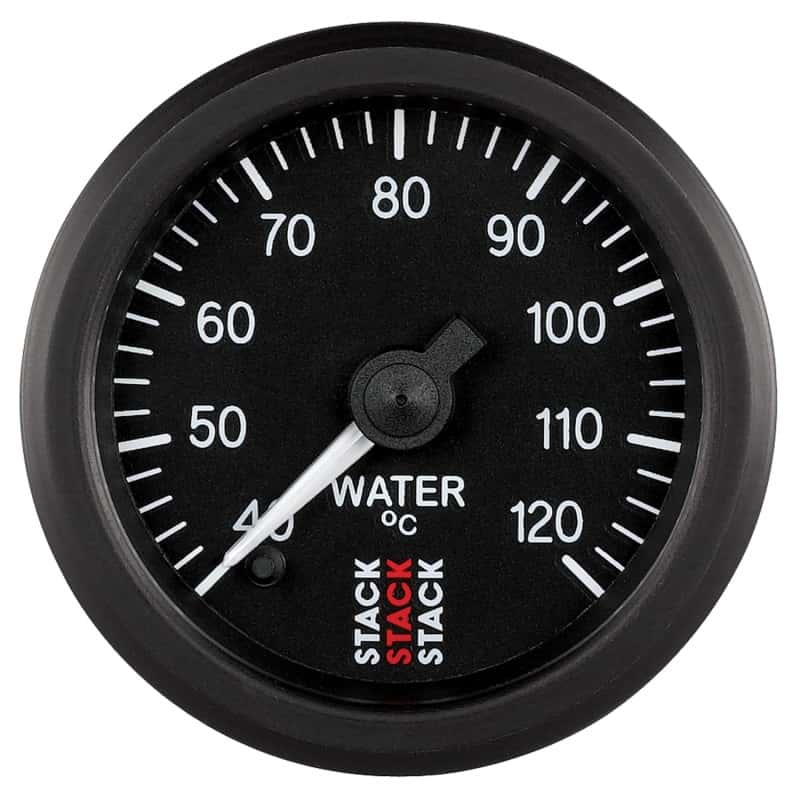 AutoMeter — Autometer Stack 52mm 40-120 Deg C 1/8in NPTF Male Pro Stepper Motor Water Temp Gauge - Black
Ga WT ProStpr B 120C - view 1